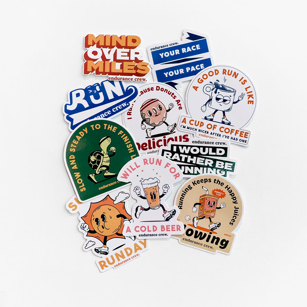 Race‑Day Sticker Pack (10 Stickers)