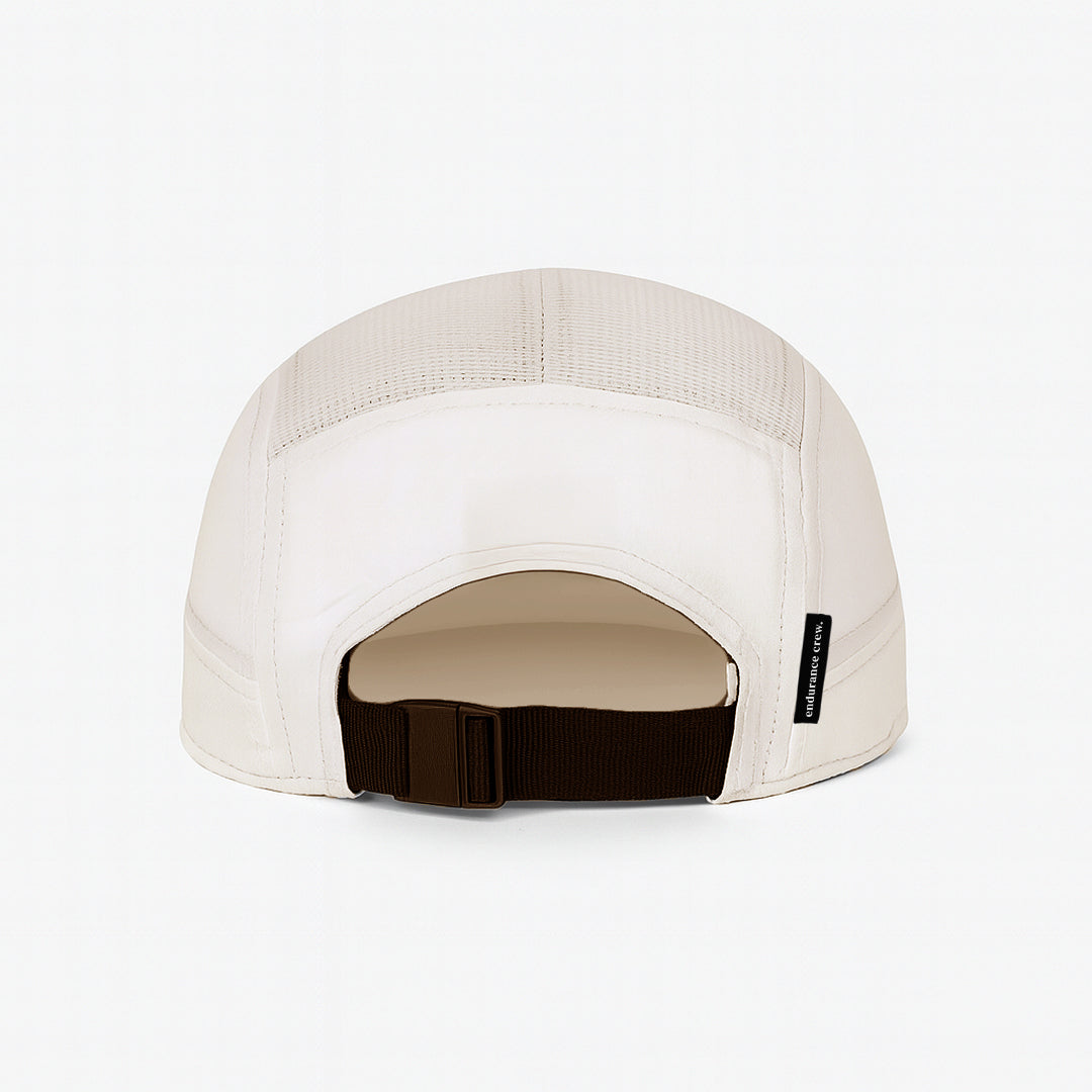 I'm Nicer After Coffee & A Run Beige - Running Cap