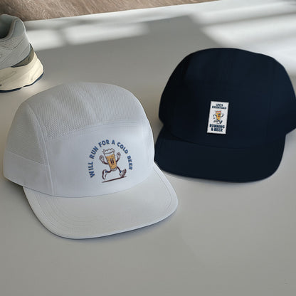 Running & Beer Blue - Running Cap