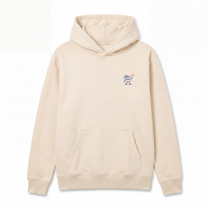 A Good Run Is Like A Cup Of Coffee Beige - Hoodie