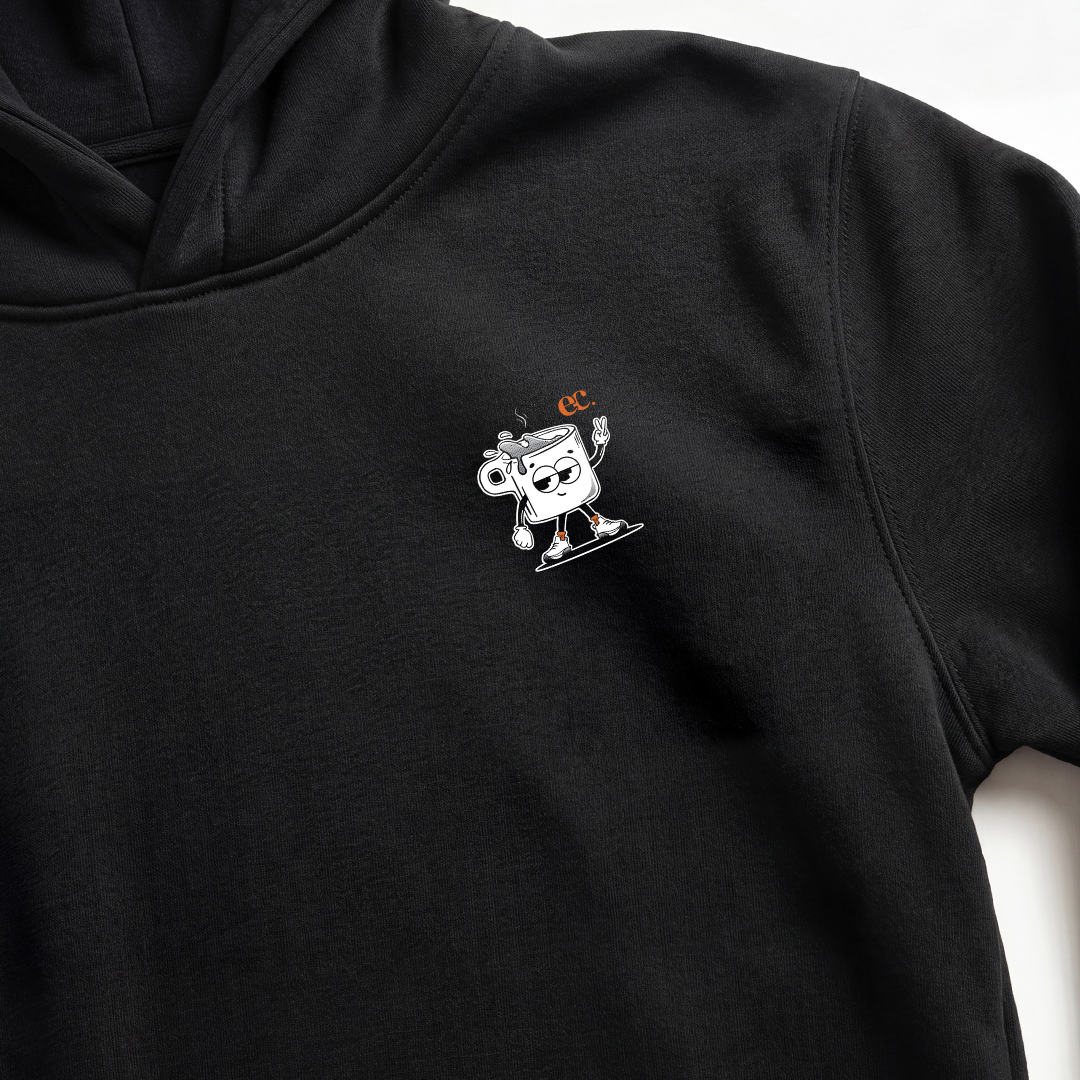 A Good Run Is Like A Cup Of Coffee Black - Hoodie