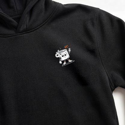 A Good Run Is Like A Cup Of Coffee Black - Hoodie