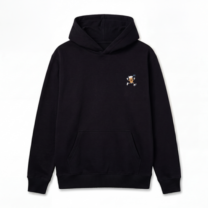 Will Run For A Cold Beer Black - Hoodie