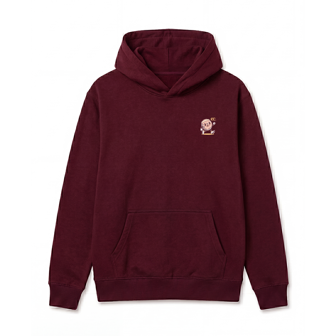I Run Because Donuts Are Delicious Red - Hoodie