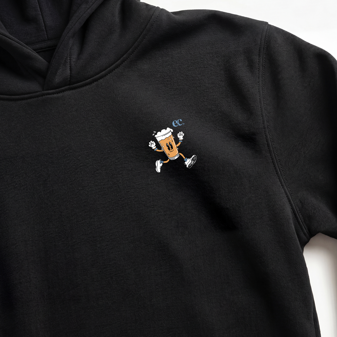 Will Run For A Cold Beer Black - Hoodie