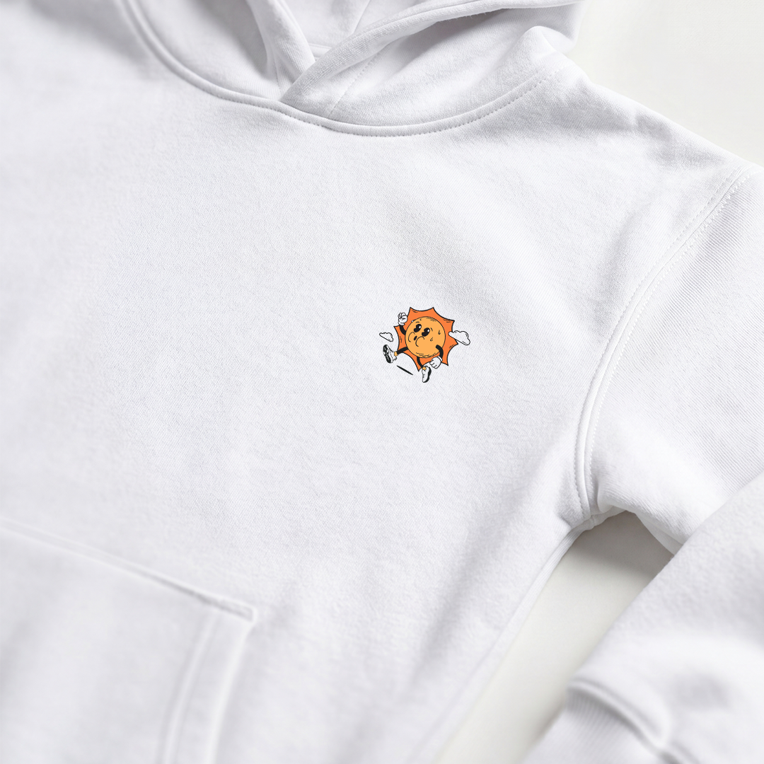 Sunday Runday White - Hoodie